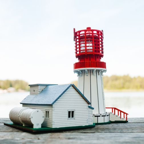 Модель сборная Маяк Линдеснес (Норвегия) Модель сборная Маяк Линдеснес (Норвегия)