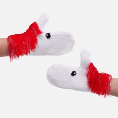 Варежки Игогошки (с красной гривой)