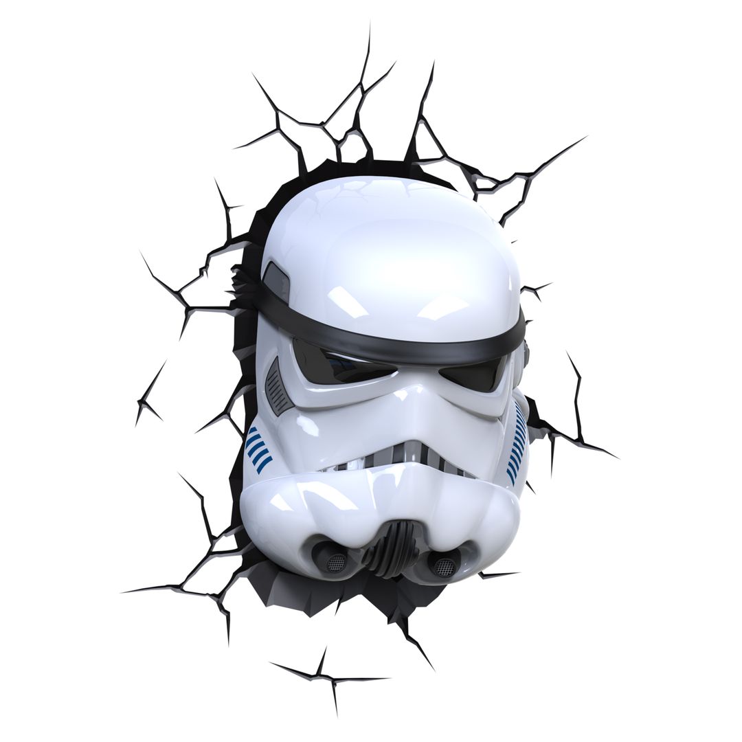 Пробивной 3D светильник Star Wars Stormtrooper Пробивной 3D светильник Star Wars Stormtrooper