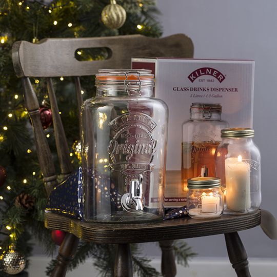 Диспенсер для напитков Kilner Clip Top (5 л)