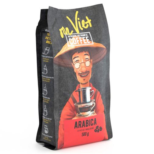 Кофе цельнозерновой Mr.Viet Арабика (500 г) Кофе цельнозерновой Mr.Viet Арабика (500 г)