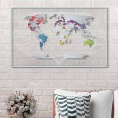 Скретч-карта мира Travel Map Air World (на английском)