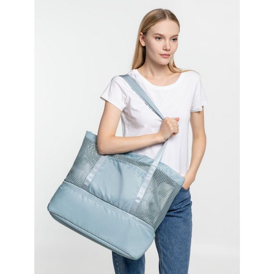 Шопер с термоотделением Verkko (Серо-голубой) Шопер с термоотделением Verkko (Серо-голубой)