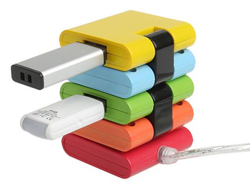 USB Хаб Змейка Квадратная USB Хаб Змейка Квадратная