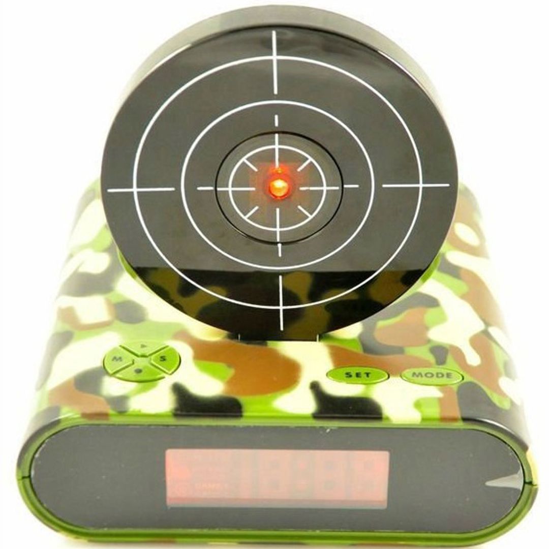Будильник с мишенью Камуфляж