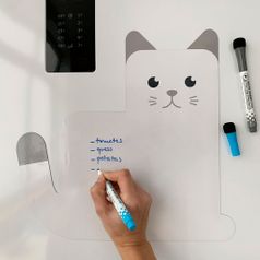 Магнитная доска с маркерами Кот Meow