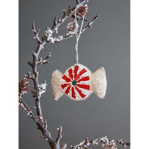 Набор елочных украшений Christmas jewels из коллекции New Year Essential, 4 шт.