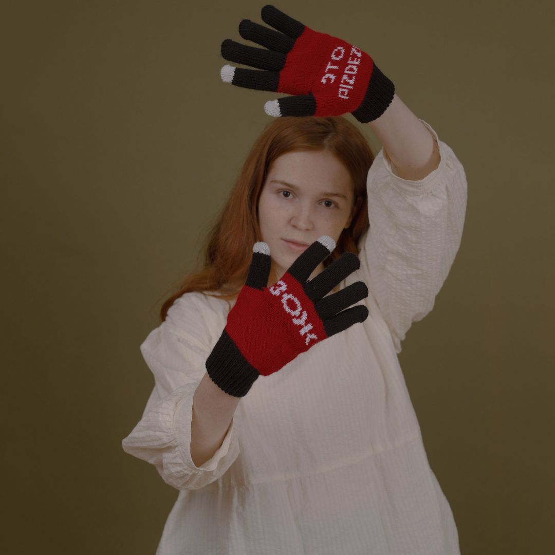 Перчатки для сенсорного экрана ЗОЖ