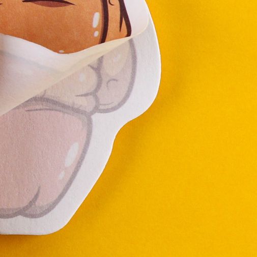 Стикеры с липким слоем Не вешай нос (30 листов)