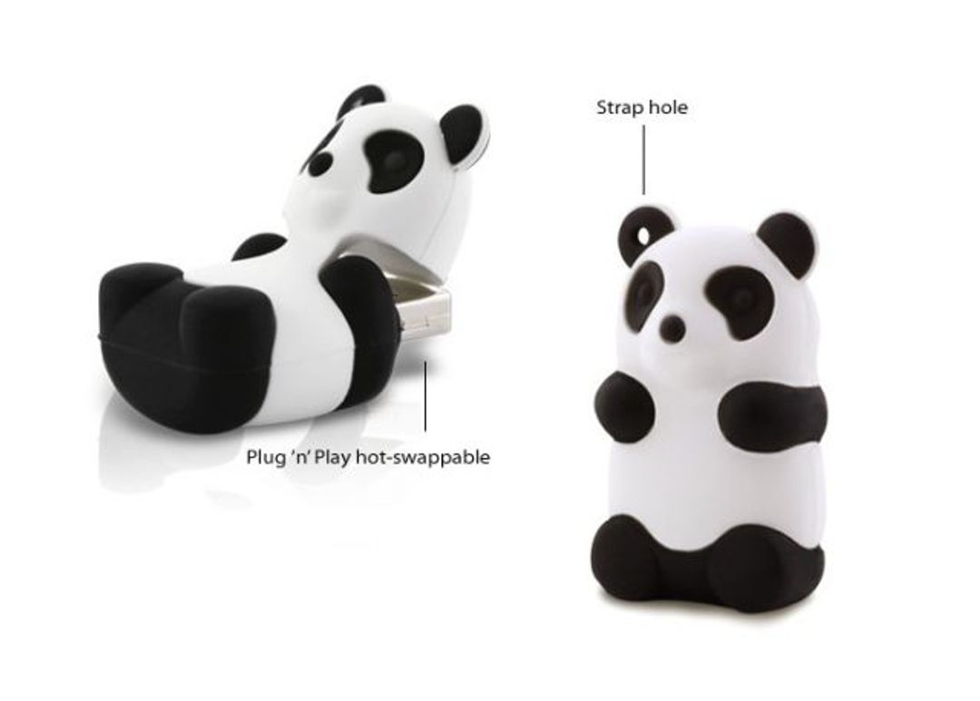 Флешка Панда Розовая 4 Гб Флешка Панда Розовая 4 Гб