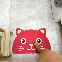 Коврик для входной двери Lucky Cat