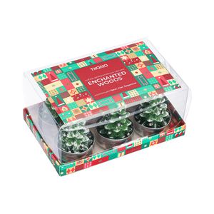 Набор декоративных свечей Enchanted woods из коллекции New Year Essential, 6 шт. Набор декоративных свечей Enchanted woods из коллекции New Year Essential, 6 шт.