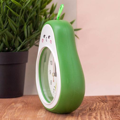 Часы с будильником Авокадо Avocado