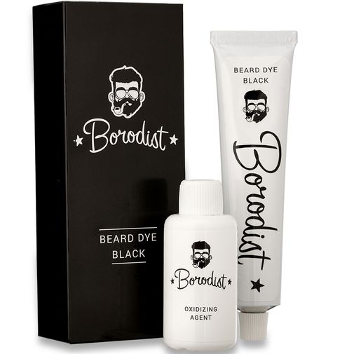 Краска для бороды Borodist Beard Dye (Черный)