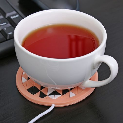 USB Подогреватель для чашки Счастье