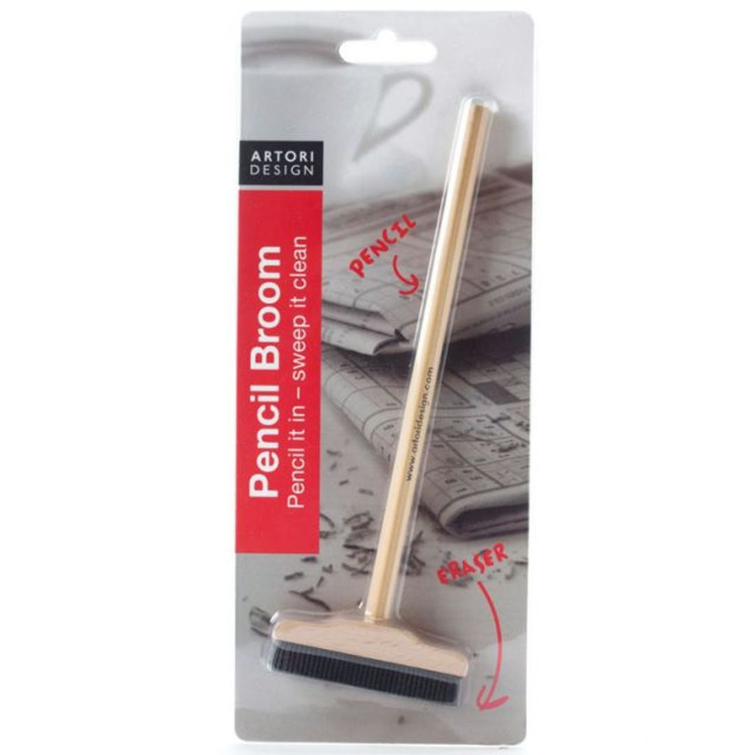 Карандаш с ластиком Швабра Pencil Broom Карандаш с ластиком Швабра Pencil Broom
