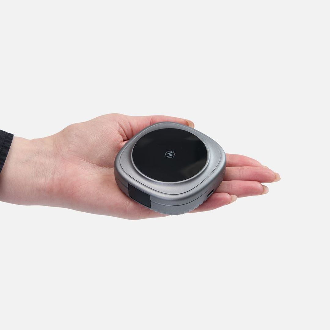 Складная станция беспроводной зарядки flowPad (серый)