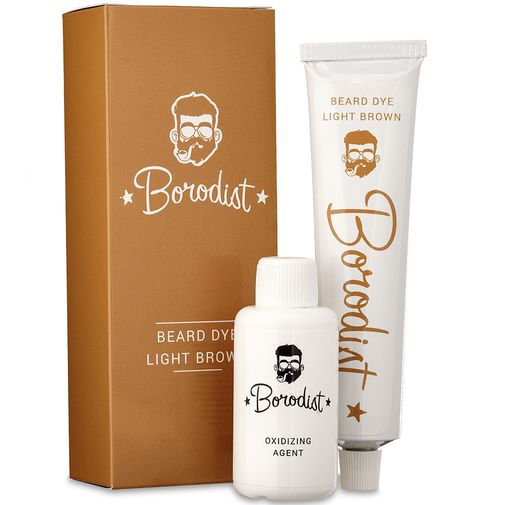 Краска для бороды Borodist Beard Dye (Светло-коричневый)