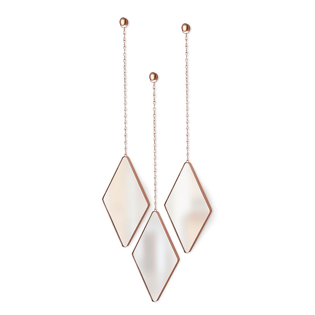 Набор зеркал Dima (Медь) Набор зеркал Dima (Медь)