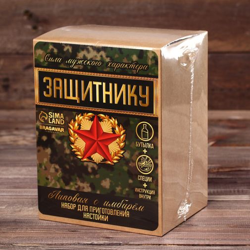 Набор для приготовления Липовой настойки с имбирем