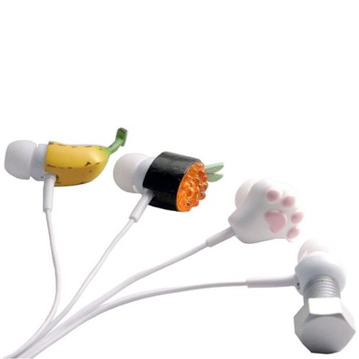 Crazy Earphones Наушники Кошачьи лапки