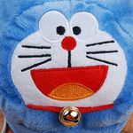 Тапочки с подогревом от USB Кот Doraemon