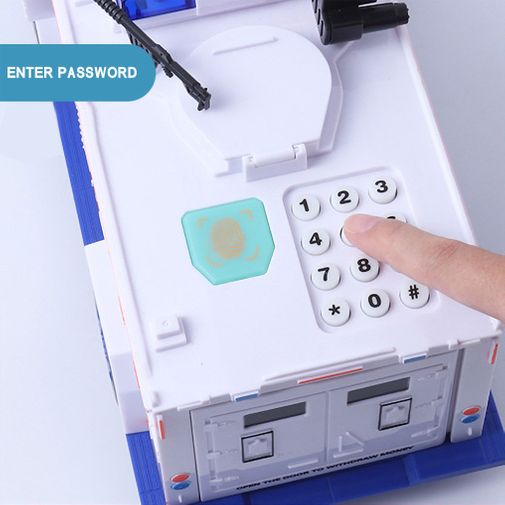 Копилка с кодовым замком Инкассатор