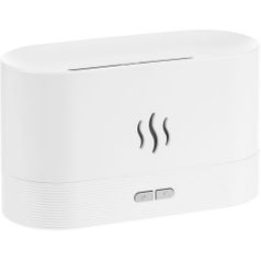 Увлажнитель-ароматизатор с имитацией пламени Fuego ver.2 (белый)