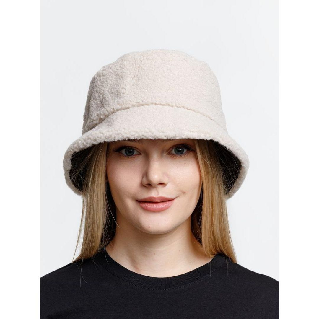 Панама Bucket двусторонняя (Темно-серая с бежевым) Панама Bucket двусторонняя (Темно-серая с бежевым)