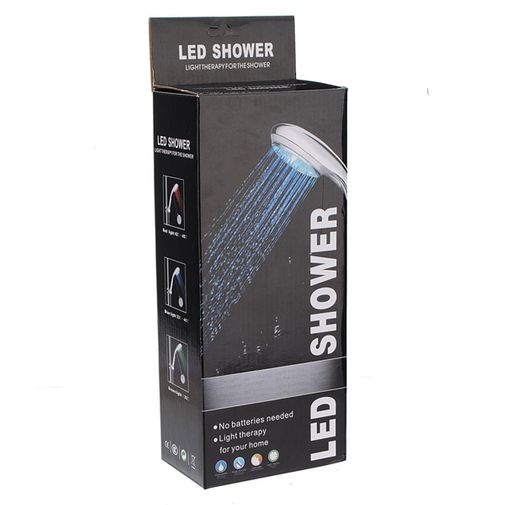 Светящаяся насадка на душ 7 цветов Светящаяся насадка на душ 7 цветов