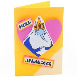 Открытка Adventure Time Ледяной король