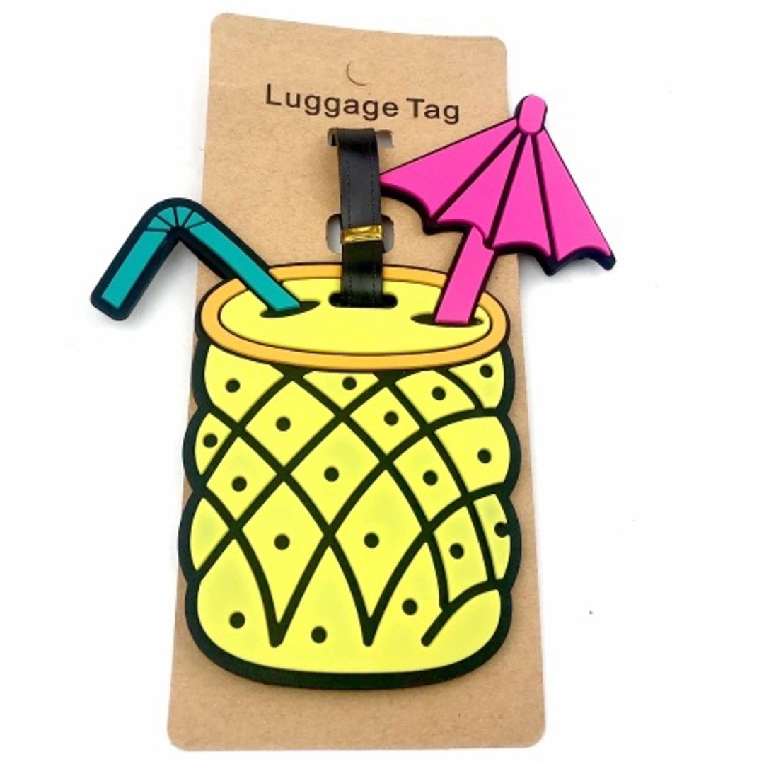 Бирка для багажа Коктейль