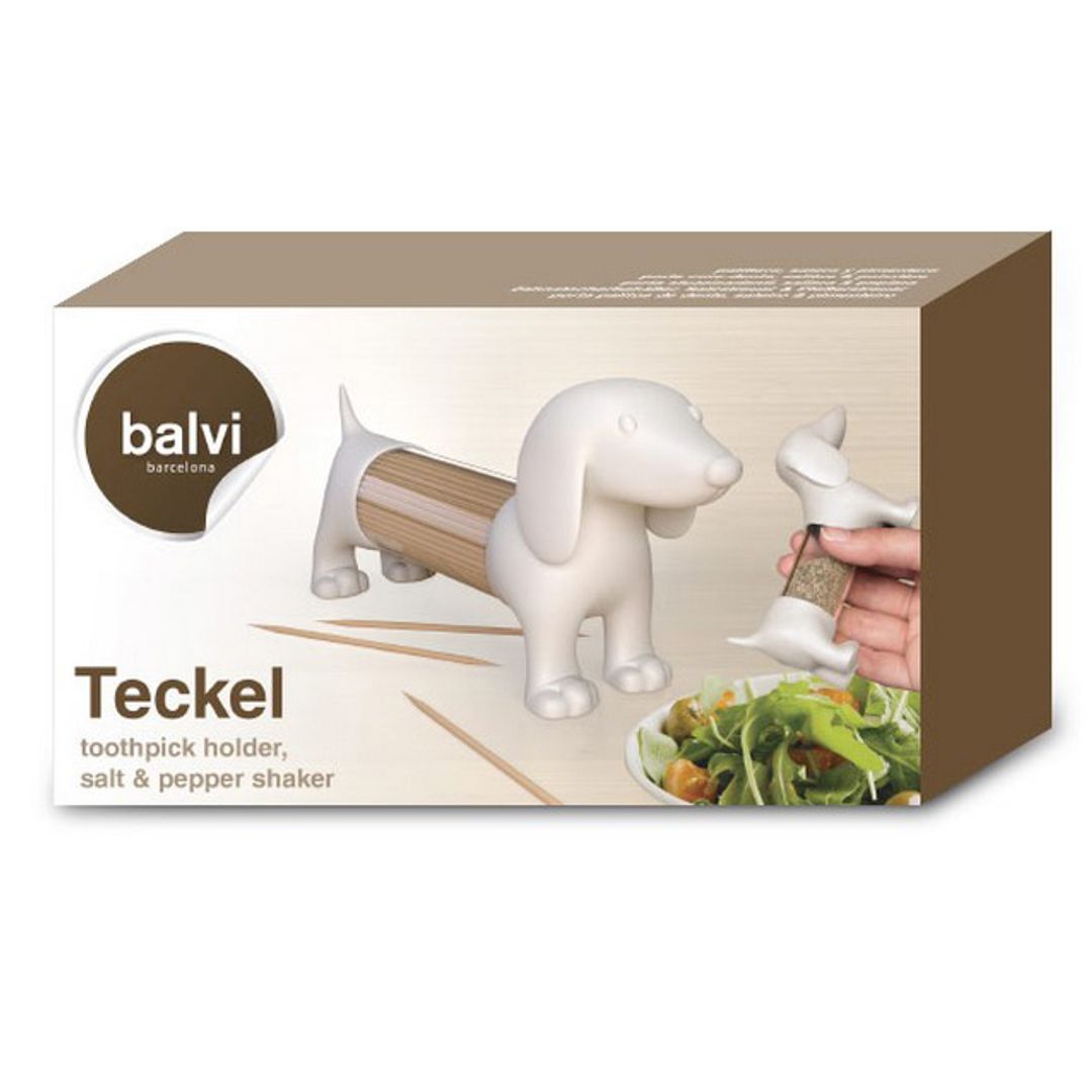Емкость для соли, перца или зубочисток Такса Teckel Емкость для соли, перца или зубочисток Такса Teckel