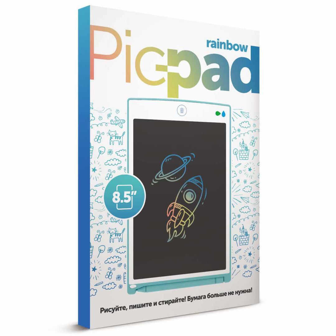 Планшет для рисования Pic-Pad с ЖК экраном Rainbow mini Планшет для рисования Pic-Pad с ЖК экраном Rainbow mini