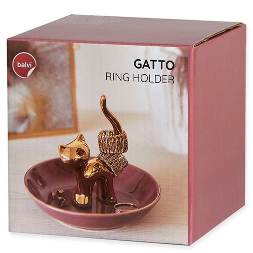 Подставка для колец Кот Gatto Подставка для колец Кот Gatto