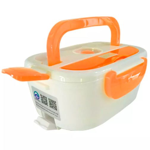 Ланч-бокс с подогревом от прикуривателя (Оранжевый)