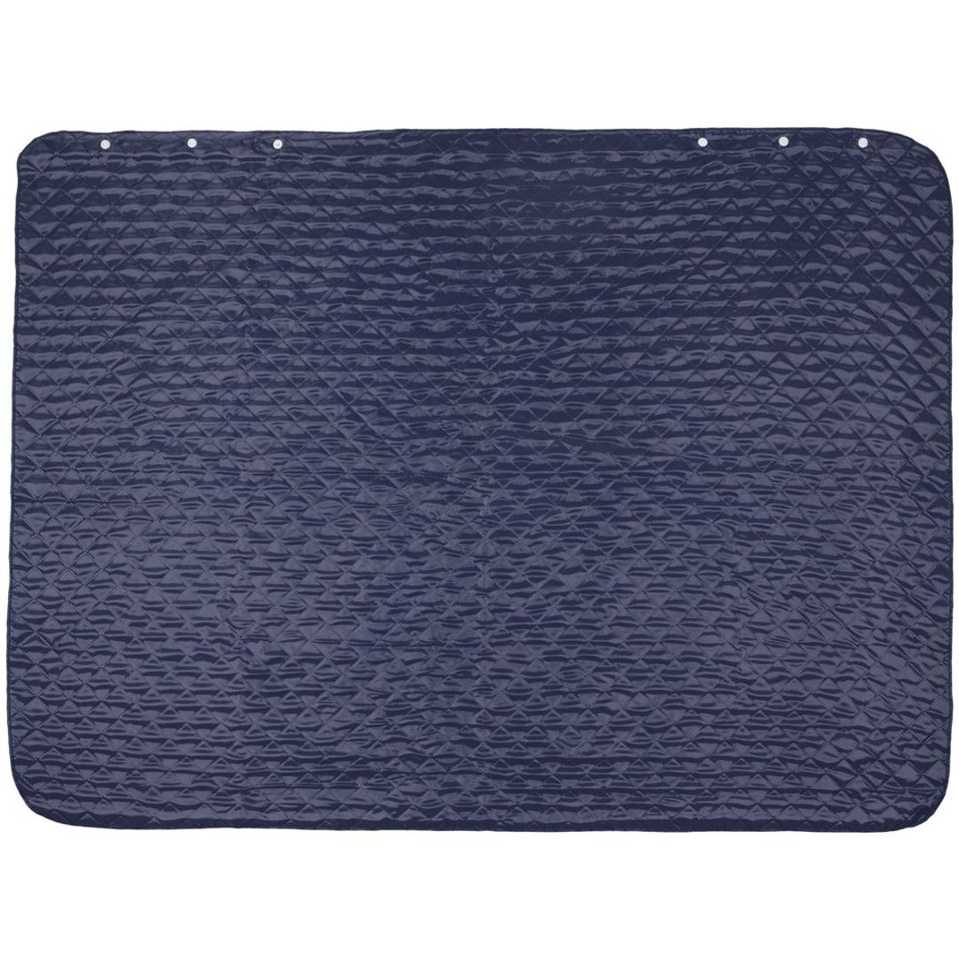 Плед-пончо для пикника SnapCoat (Синий)