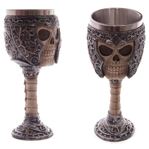 Бокал Череп в доспехах