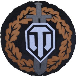 Подушка круглая World of Tanks Награда воина