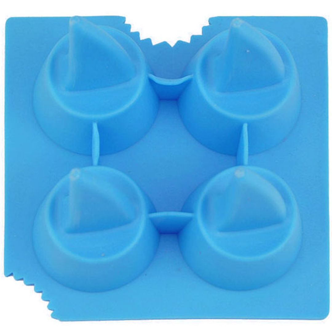 Форма для льда Акульи плавники Форма для льда Акульи плавники