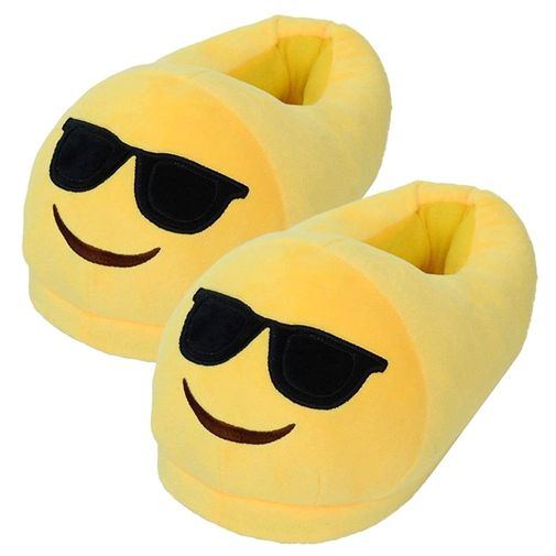 Тапочки Смайлик Emoji (Крутой) Тапочки Смайлик Emoji (Крутой)
