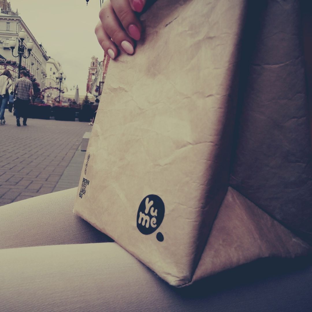 Термопакет для обеда YuMe Brown Paper В жизни Термопакет для обеда YuMe Brown Paper В жизни