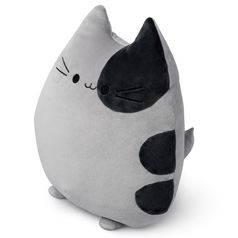 Подушка диванная Котенок Sweet Kitty (Белый) (Серый)