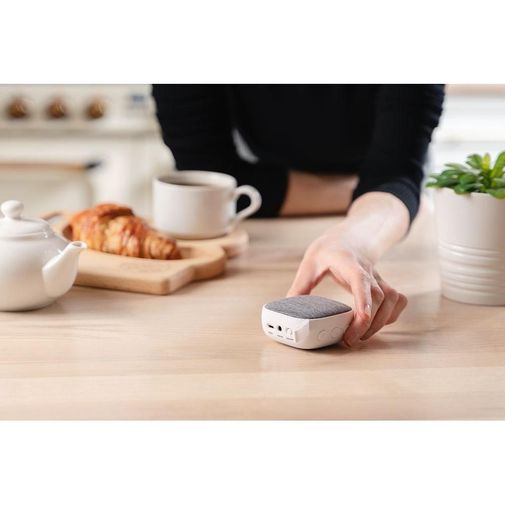 Беспроводная колонка Chubby (серый с голубым)