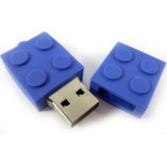 Флешка Лего 8 Гб (Синий)