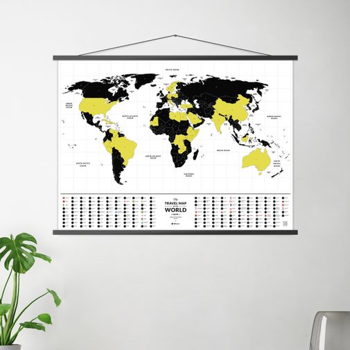Скретч-карта мира Travel Map Glow World (на английском) Скретч-карта мира Travel Map Glow World (на английском)