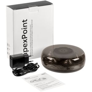 Станция беспроводной зарядки с подсветкой apexPoint ver.2 (черный)