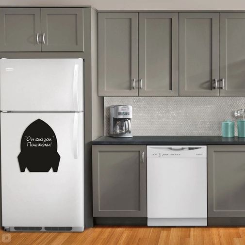 Магнитная доска на холодильник Ракета