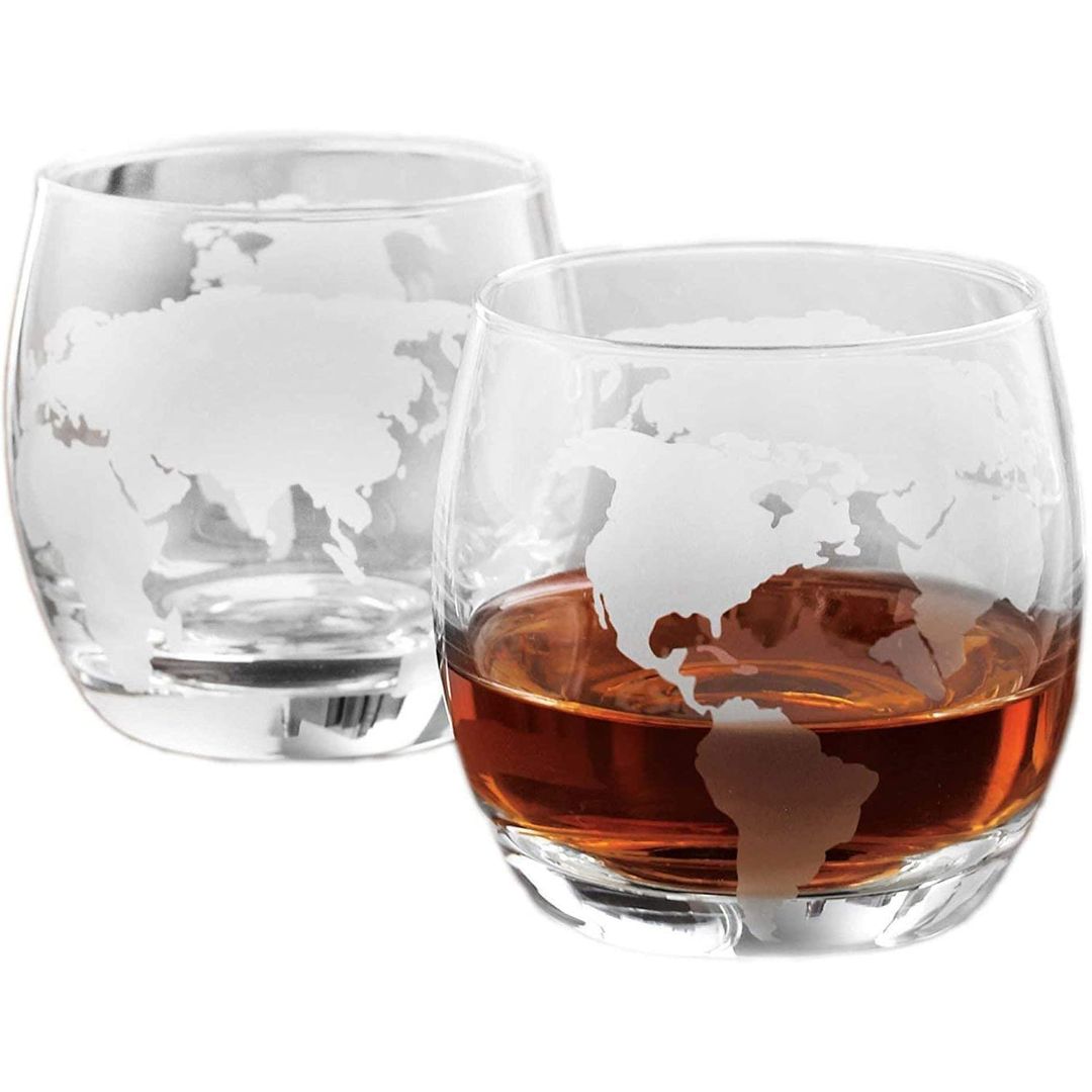 Декантер для напитков Самолет с бокалами (2 шт) Декантер для напитков Самолет с бокалами (2 шт)