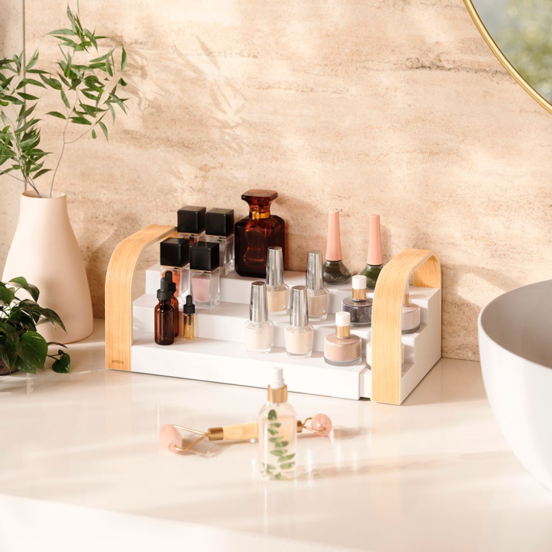 Полка для специй трехъярусная раздвижная Bellwood Полка для специй трехъярусная раздвижная Bellwood